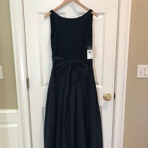 Lauren Ralph Lauren Dark Blue Size 8 Evening Gown